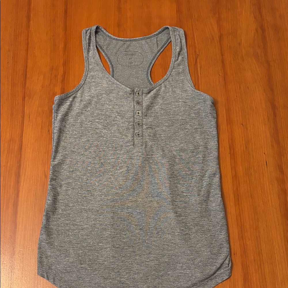 Oiselle Grey Tank Top